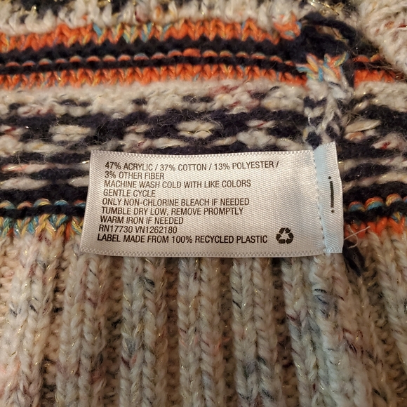 Mossimo Aztec Open Front Cardigan - Picture 7 of 8